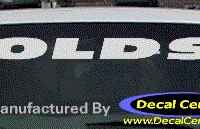 DC09512 Oldsmobile Decal 