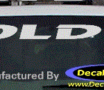 DC09513 Oldsmobile Decal