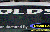 DC09513 Oldsmobile Decal 