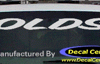 DC09514 Oldsmobile Decal 
