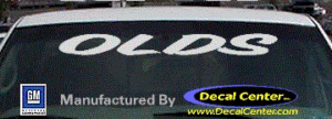DC09514 Oldsmobile Decal