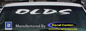 DC09515 Oldsmobile Decal