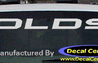 DC09516 Oldsmobile Decal 