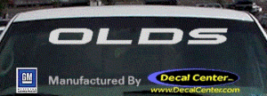 DC09516 Oldsmobile Decal