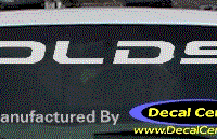 DC09517 Oldsmobile Decal 