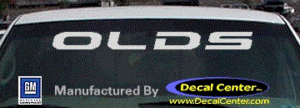 DC09517 Oldsmobile Decal