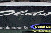 DC09518 Oldsmobile Decal 