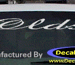 DC09519 Oldsmobile Decal