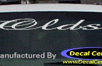 DC09519 Oldsmobile Decal 