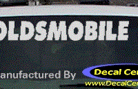 DC09521 Oldsmobile Decal 