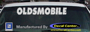 DC09521 Oldsmobile Decal