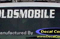 DC09522 Oldsmobile Decal 
