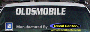 DC09522 Oldsmobile Decal