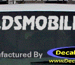 DC09524 Oldsmobile Decal