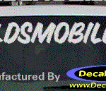 DC09525 Oldsmobile Decal