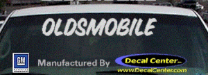 DC09525 Oldsmobile Decal