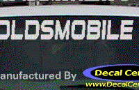 DC09527 Oldsmobile Decal 