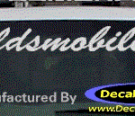 DC09529 Oldsmobile Decal