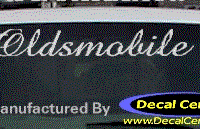 DC09530 Oldsmobile Decal 
