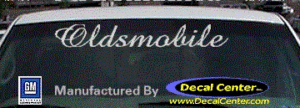 DC09530 Oldsmobile Decal