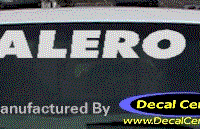 DC09532 Oldsmobile Alero Decal 