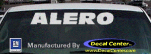 DC09534 Oldsmobile Alero Decal