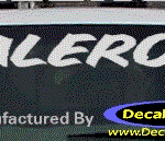 DC09536 Oldsmobile Alero Decal