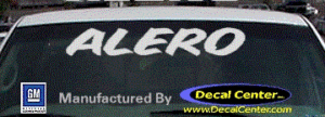 DC09536 Oldsmobile Alero Decal