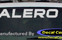 DC09538 Oldsmobile Alero Decal 