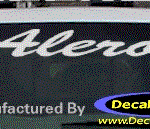 DC09540 Oldsmobile Alero Decal