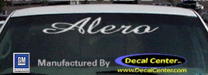 DC09541 Oldsmobile Alero Decal