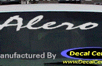 DC09542 Oldsmobile Alero Decal 