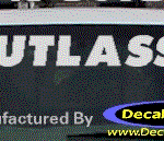 DC09543 Oldsmobile Cutlass Decal