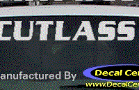 DC09544 Oldsmobile Cutlass Decal 