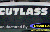 DC09545 Oldsmobile Cutlass Decal 