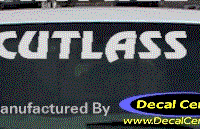 DC09546 Oldsmobile Cutlass Decal 