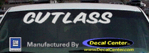 DC09547 Oldsmobile Cutlass Decal