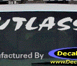 DC09548 Oldsmobile Cutlass Decal