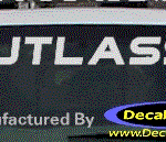 DC09549 Oldsmobile Cutlass Decal