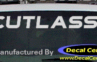 DC09549 Oldsmobile Cutlass Decal 