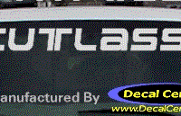 DC09550 Oldsmobile Cutlass Decal 
