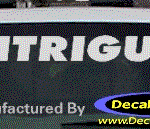 DC09554 Oldsmobile Intrigue Decal
