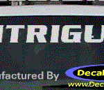 DC09555 Oldsmobile Intrigue Decal