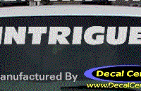 DC09556 Oldsmobile Intrigue Decal 