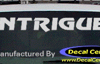 DC09557 Oldsmobile Intrigue Decal 