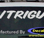 DC09558 Oldsmobile Intrigue Decal