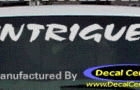DC09559 Oldsmobile Intrigue Decal 