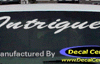 DC09562 Oldsmobile Intrigue Decal 