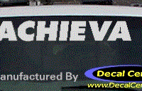 DC09565 Oldsmobile Achieva Decal 