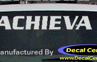 DC09566 Oldsmobile Achieva Decal 